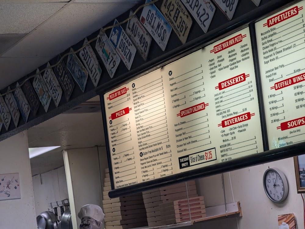 Tony's New York Pizza Menu image 3