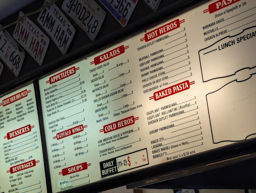 Tony's New York Pizza Menu image 4